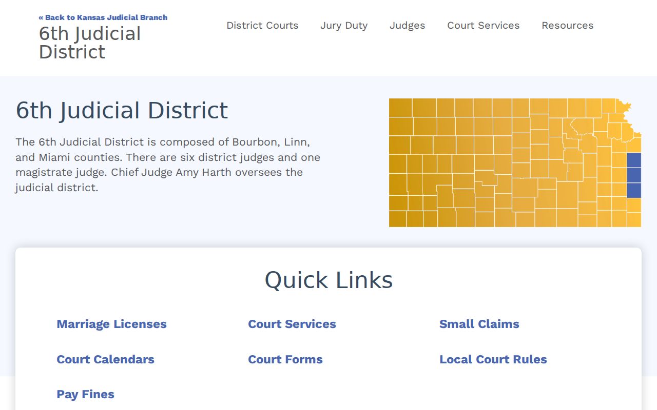 Kansas district court records guidance for Kingman County docket access